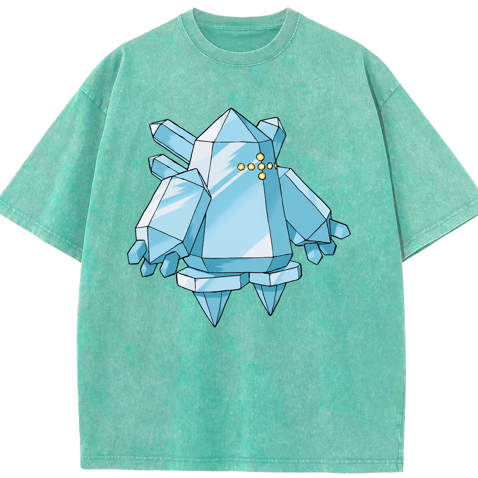 （画像用） ポケットモンスター Pokémon 綿100% ヴィンテージ風 半袖Tシャツ（フロントプリント）